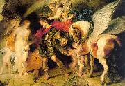 Peter Paul Rubens Perseus Liberating Andromeda oil painting artist